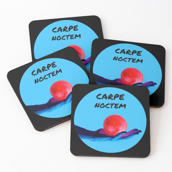 Item preview, Seize The Night/ Carpe Noctem Motivational Quote designed and sold by lycancorvus.