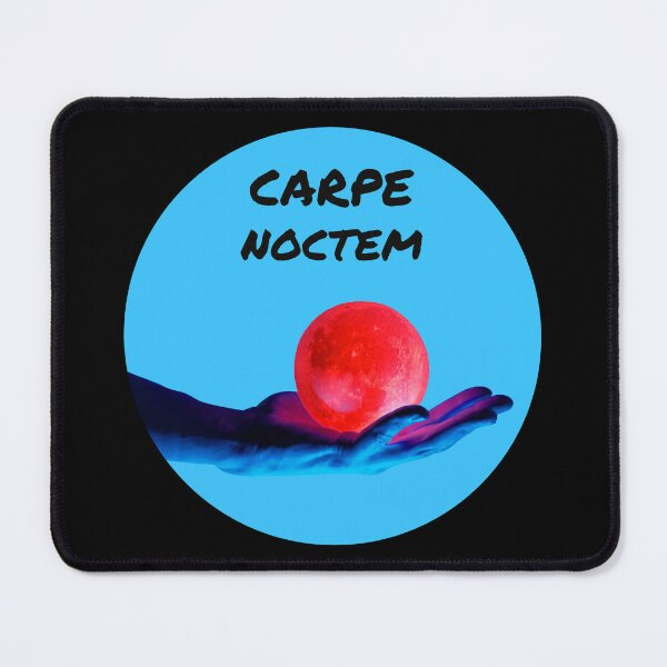 Item preview, Seize The Night/ Carpe Noctem Motivational Quote designed and sold by lycancorvus.