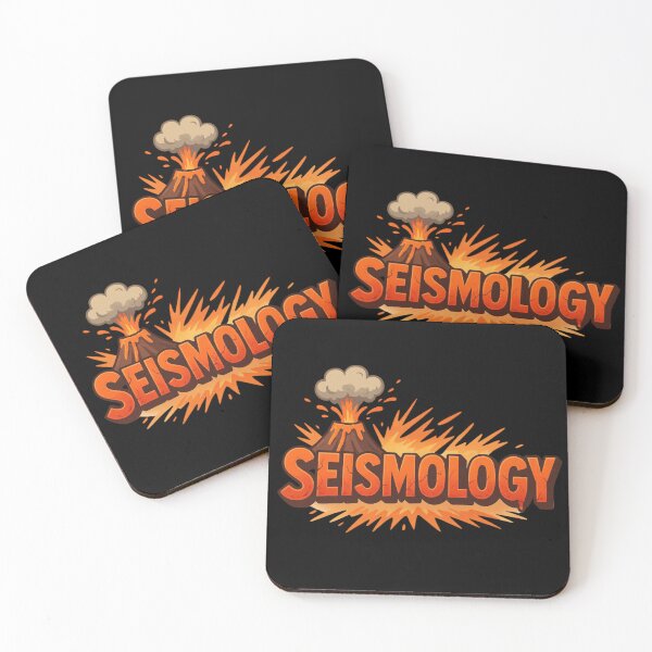 Item preview, Seismology - funny colorful volcanoes designed and sold by DamioPolArt.