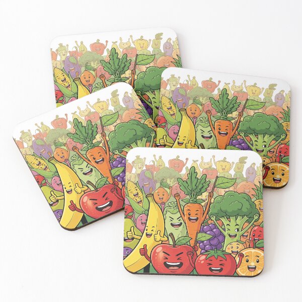 Item preview, Fruit and Vegies Cheering designed and sold by Barnsey.