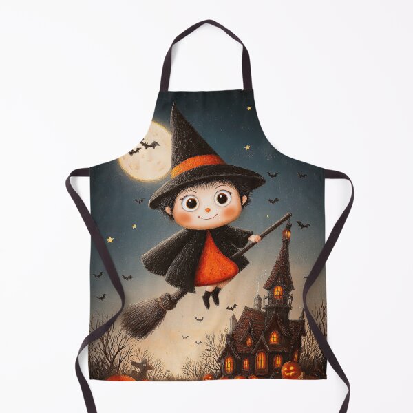 Item preview, Haunted forest glowing with eerie jack-o-lantern light designed and sold by Piotrek0001.