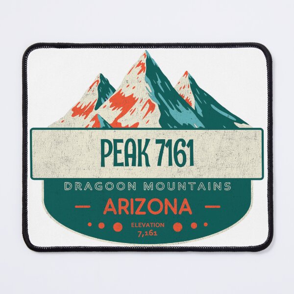 Item preview, Peak 7161, Dragoon Mountains, Arizona, Mountain Design designed and sold by Wanderful-roads.