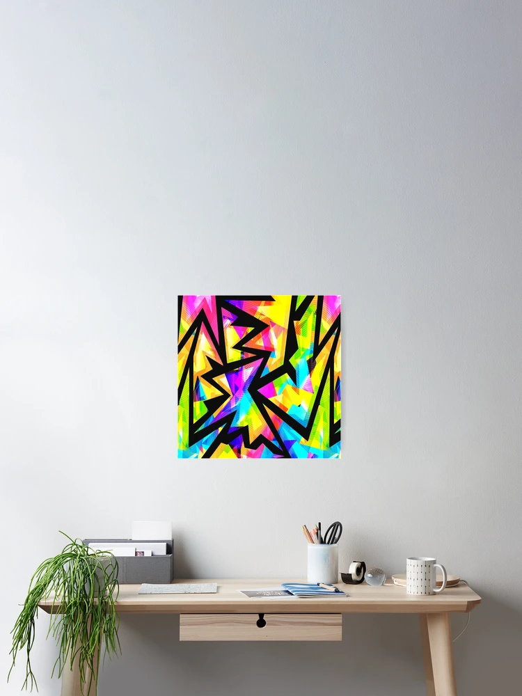 Thumbnail 2 of 3, Poster, Line Patterns designed and sold by ViaARTfactory.