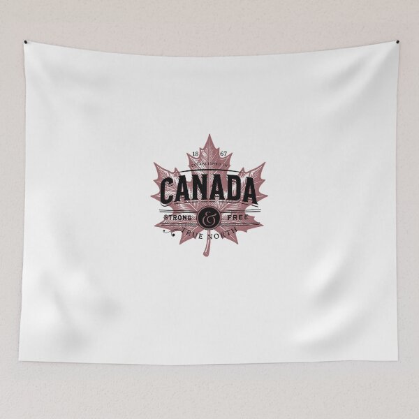 Item preview, Canada Strong And Free True North designed and sold by AgnesHoppe.