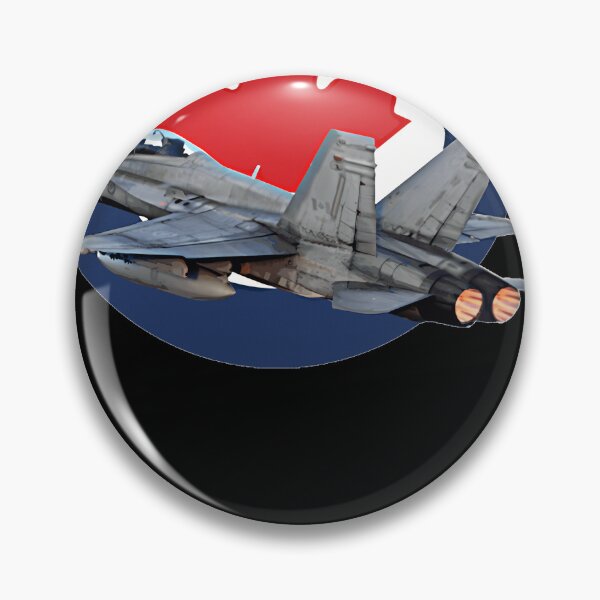 Item preview, Canadian Airforce Canada Rcaf Cf 18 Hornet Roundel designed and sold by AgnesHoppe.