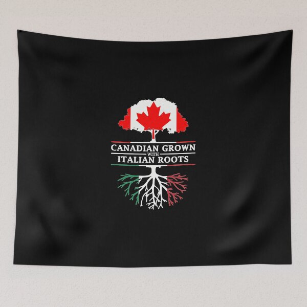Item preview, Canadian Grown With Italian Roots   Italy Design designed and sold by AgnesHoppe.