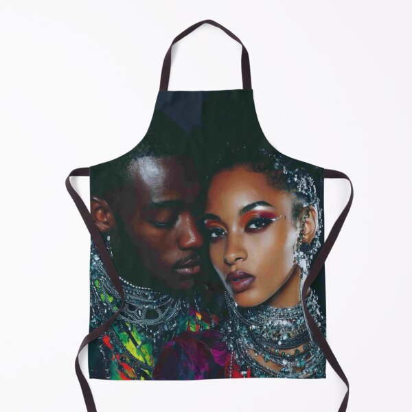 Item preview, Afro Nova black love art designed and sold by Blackcanvas444.
