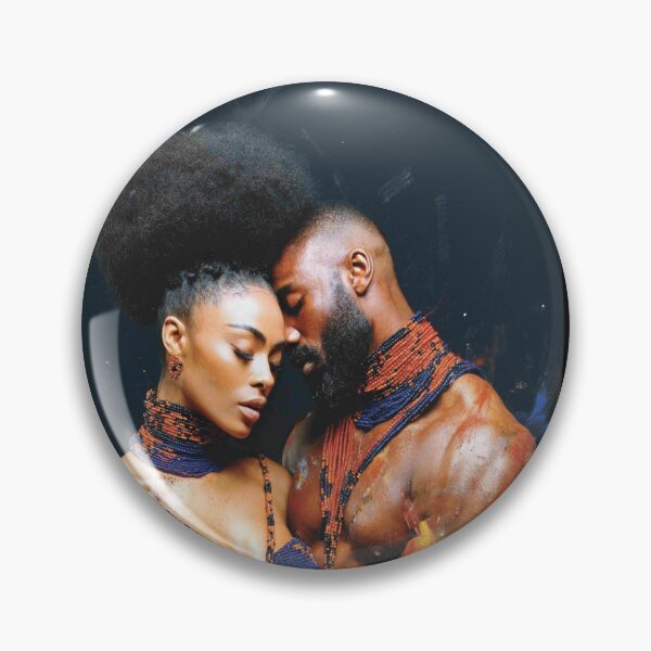 Item preview, Afro Nova black love art designed and sold by Blackcanvas444.