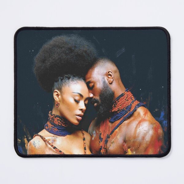 Item preview, Afro Nova black love art designed and sold by Blackcanvas444.