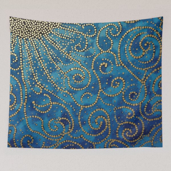 Item preview, Aboriginal Inspired Dot Art - Glare of the Sun designed and sold by GrinGalore.