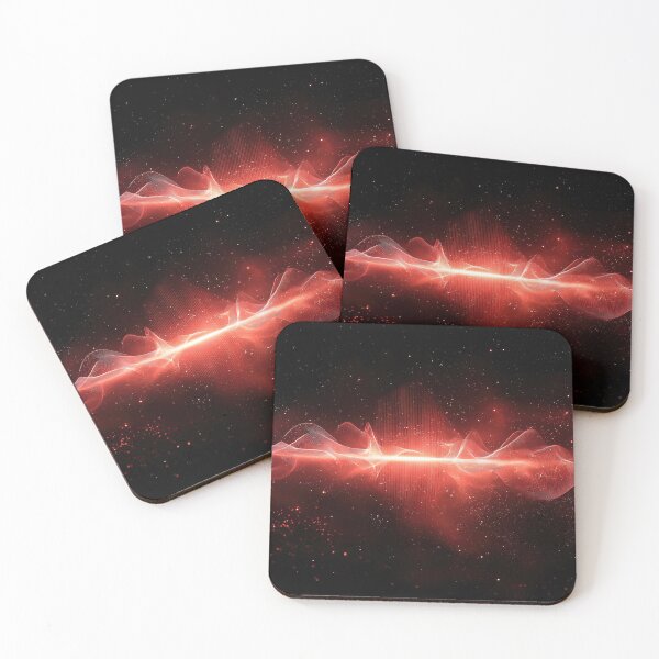 Item preview, Red Noise Healing Frequency designed and sold by Cosmicly-Inked.