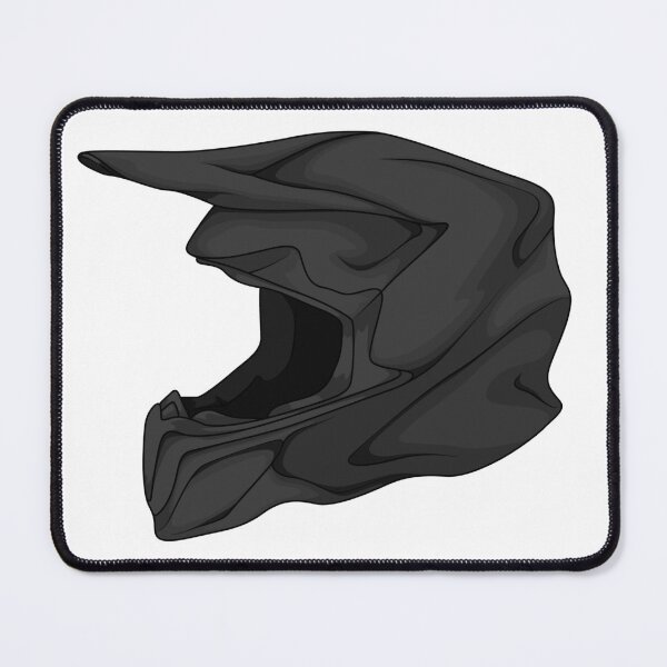 Item preview, Dark Motocross Helmet Illustration designed and sold by Motosernik.