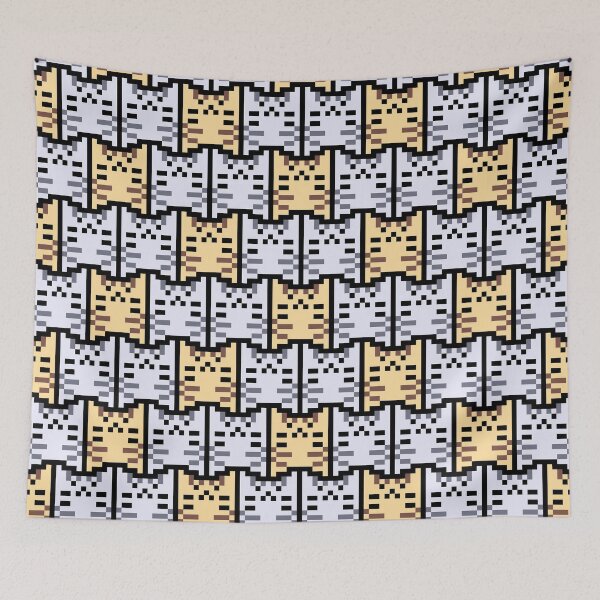 Item preview, Pixel-Cats – Tabby Full Grid designed and sold by Wojciech Sumara.