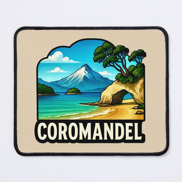 Item preview, Coromandel, New Zealand - Tropical Coastline designed and sold by Myra365Art.