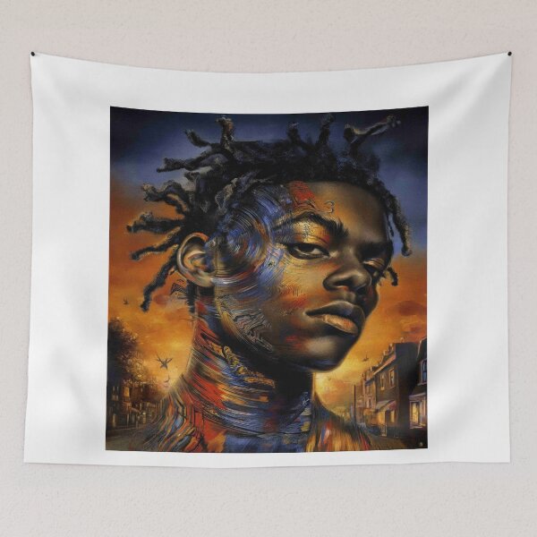Aperçu de l'œuvre L'art Afro Nova créée et vendue par Blackcanvas444.