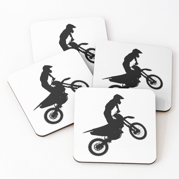 Artikelvorschau, Motocross-Sprung-Silhouette entworfen und verkauft von Motosernik.