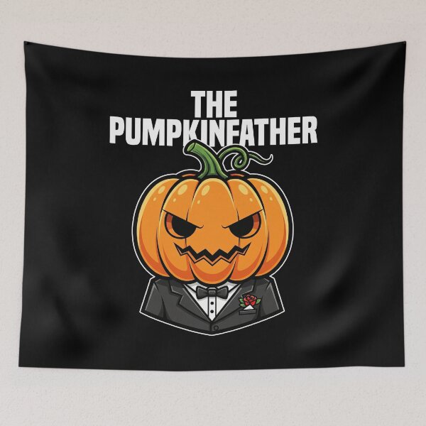 Item preview, THE PUMPKINFATHER - PUMPKIN HALLOWEEN designed and sold by KEF Custom.