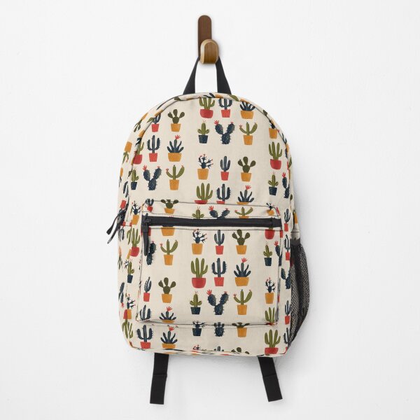 Item preview, Whimsical Folk Art Cactus Collection | Colorful Potted Plants Illustration designed and sold by doingly.