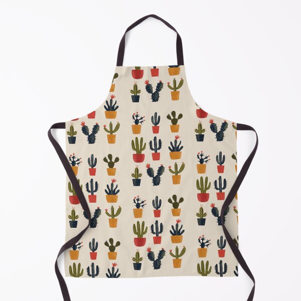 Item preview, Whimsical Folk Art Cactus Collection | Colorful Potted Plants Illustration designed and sold by doingly.