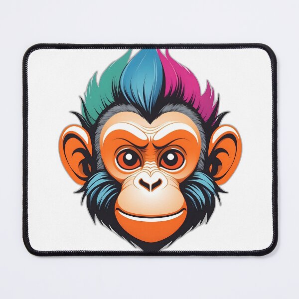 Item preview, monkey colorful designed and sold by shirtz4me.