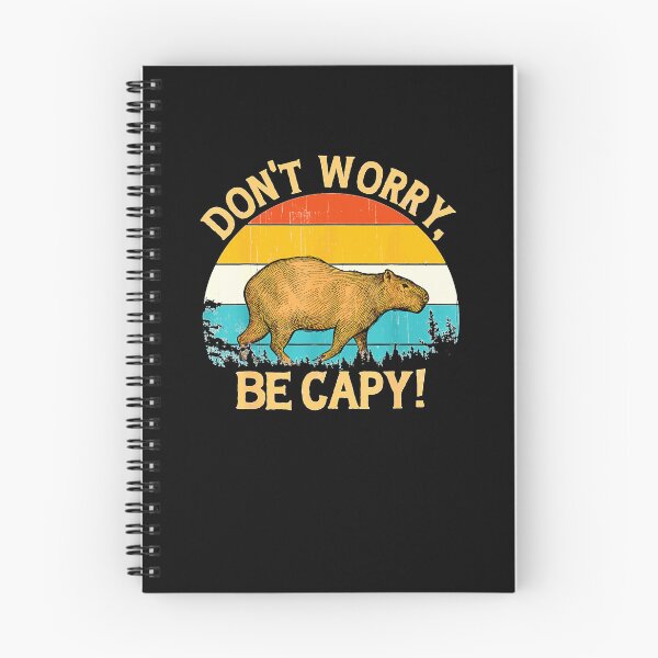 Item preview, Capybara Vintage Retro Style Awesome Don't Worry Be Capy designed and sold by AntonioPeter.