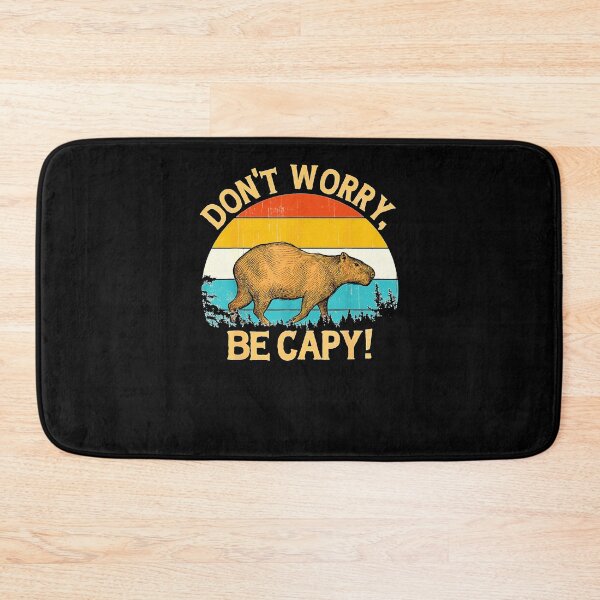 Item preview, Capybara Vintage Retro Style Awesome Don't Worry Be Capy designed and sold by AntonioPeter.