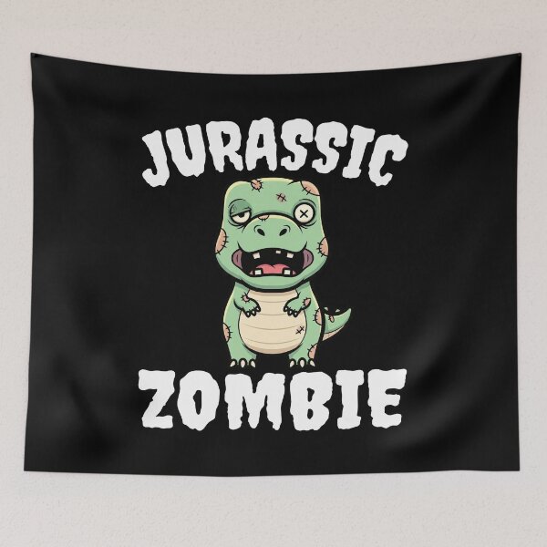 Item preview, JURASSIC ZOMBIE - ZOMBIE HALLOWEEN designed and sold by KEF Custom.