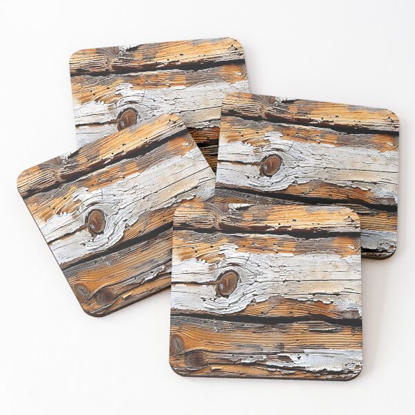 Item preview, Weathered Vintage Wood With Peeling Paint Art Photo designed and sold by DEC02.