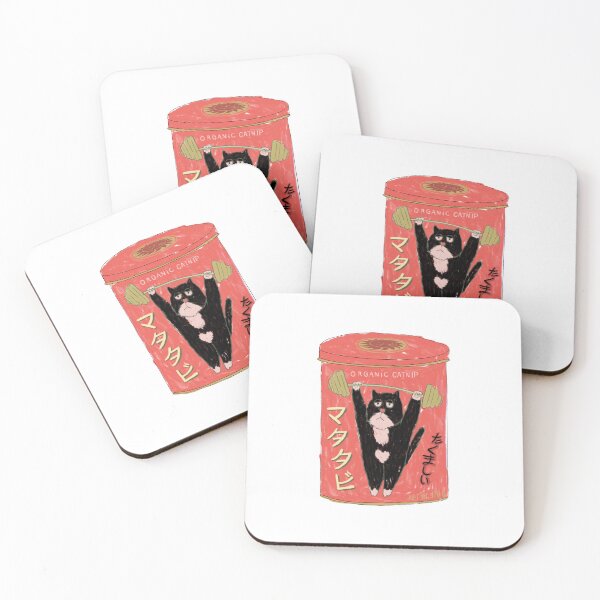 Item preview, Power Up Catnip - Weightlifting Tuxedo Cat designed and sold by LamaLamaPNG.