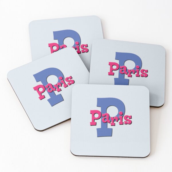 Item preview, P is for Paris, Girl’s and Woman's Name and Initial  designed and sold by CharlottePlaceArt.