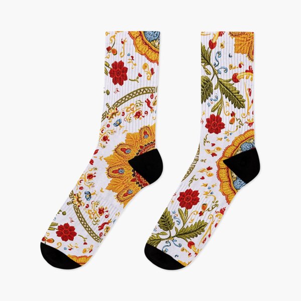 Item preview, Traditional Mexican Floral Embroidery 23 designed and sold by Tom-Johnson.