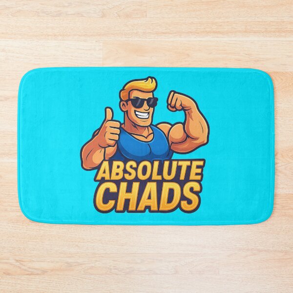 Item preview, Absolute Chads Meme Cartoon Design designed and sold by Bratak.