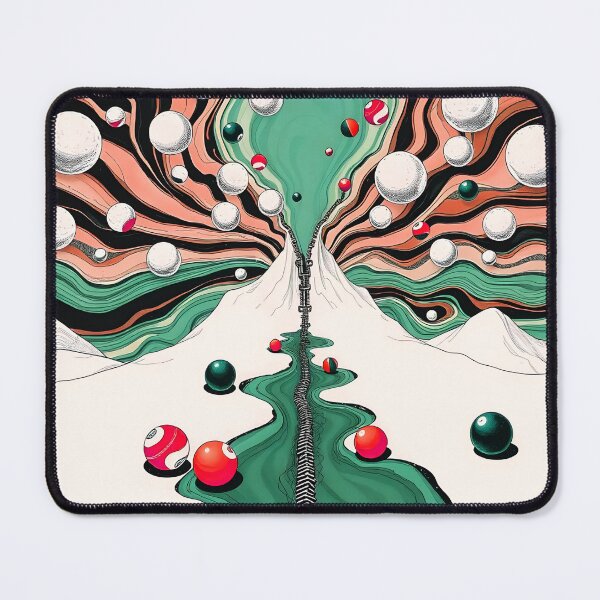Item preview, Colorful Space with Bilardo Balls and planets designed and sold by Erlin Rudho.