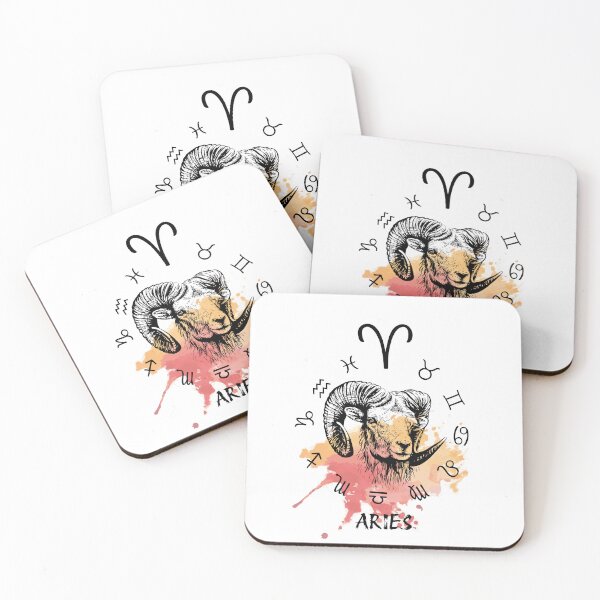 Artikelvorschau, Aries Aura Horoscope Art entworfen und verkauft von Hori4on.
