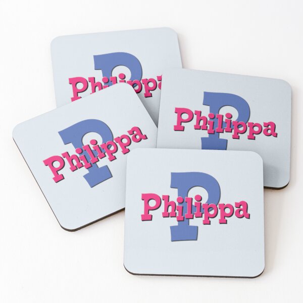 Item preview, P is for Philippa, Girl’s and Woman's Name and Initial  designed and sold by CharlottePlaceArt.