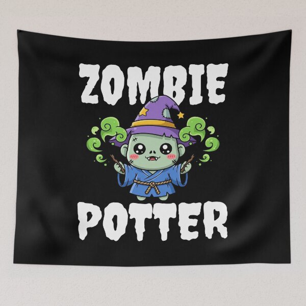 Item preview, ZOMBIE POTTER - ZOMBIE HALLOWEEN designed and sold by KEF Custom.