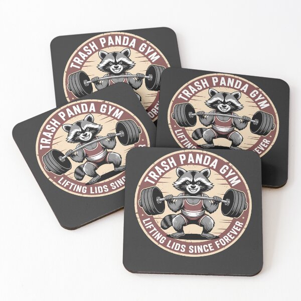 Item preview, Trash gym - I love raccoon - Raccoon now - Free raccoon - Raccoon only - Live raccoon - Just do raccoon - Funky raccoon - Enjoy raccoon - Raccoon for you - Raccoon forever designed and sold by JansenGS.