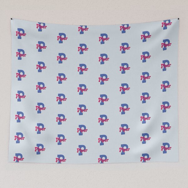 Item preview, P is for Piper, Girl’s and Woman's Name and Initial  designed and sold by CharlottePlaceArt.