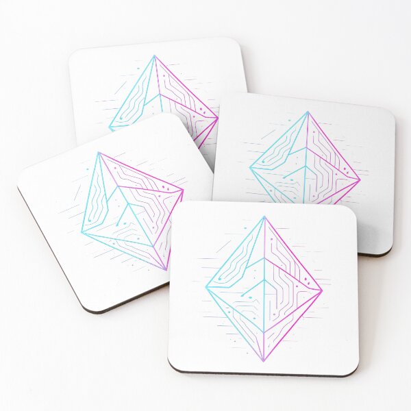 Item preview, Cyber Neon Prism Geometry designed and sold by GALLERY DRIFT.