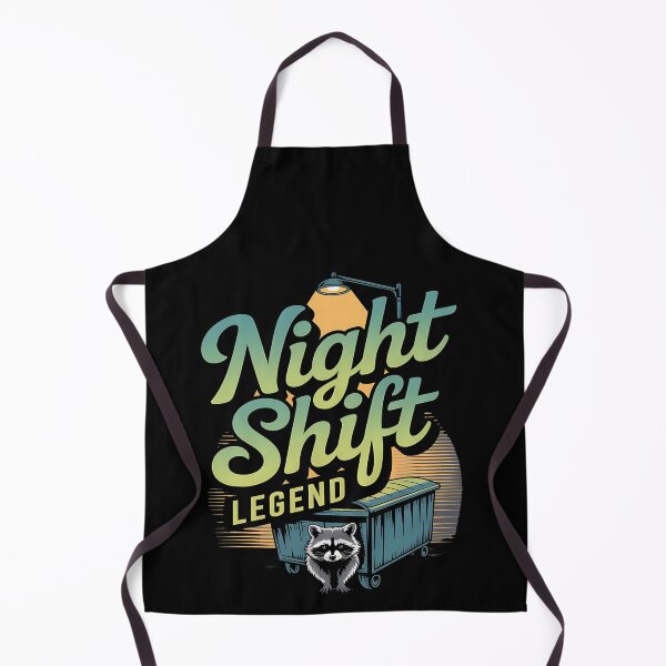 Item preview, Night shift legend - simply raccoon - Got raccoon - Funky raccoon - Do it with raccoons - Raccoon for all - Inspired by raccoon - Easy raccoon designed and sold by JansenGS.