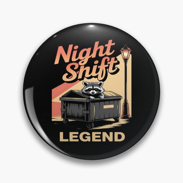 Item preview, Night shift legend - Passion for raccoon - Pure raccoon - I love raccoons - Raccoon now - Just raccoon - Woman love raccoon - Team trash - Trash bandit - Trash life - Trash talker designed and sold by JansenGS.