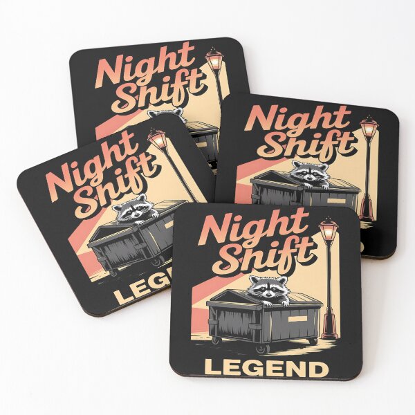 Item preview, Night shift legend - Passion for raccoon - Pure raccoon - I love raccoons - Raccoon now - Just raccoon - Woman love raccoon - Team trash - Trash bandit - Trash life - Trash talker designed and sold by JansenGS.