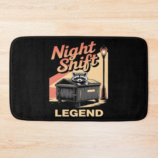 Item preview, Night shift legend - Passion for raccoon - Pure raccoon - I love raccoons - Raccoon now - Just raccoon - Woman love raccoon - Team trash - Trash bandit - Trash life - Trash talker designed and sold by JansenGS.
