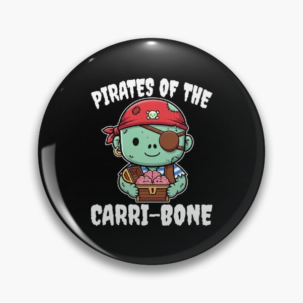 Item preview, PIRATES OF THE CARRI-BONE - ZOMBIE HALLOWEEN designed and sold by KEF Custom.