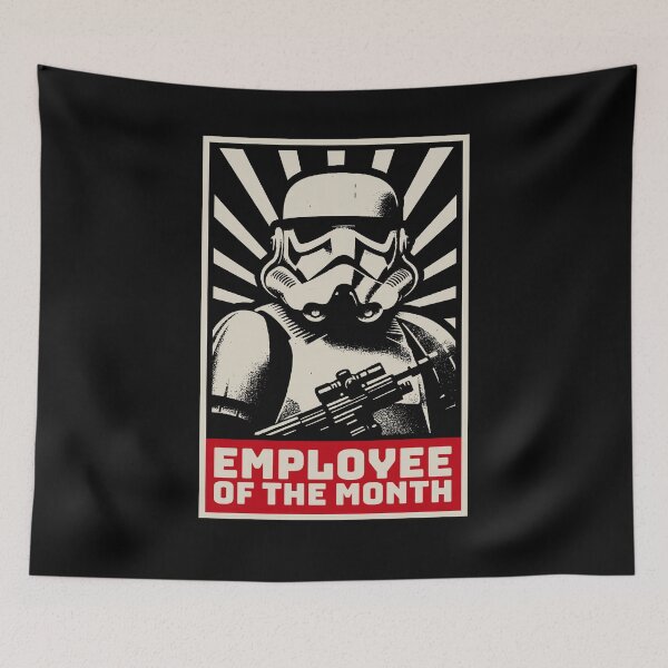 Item preview, Employee of the month designed and sold by PAINTMONKEYS.