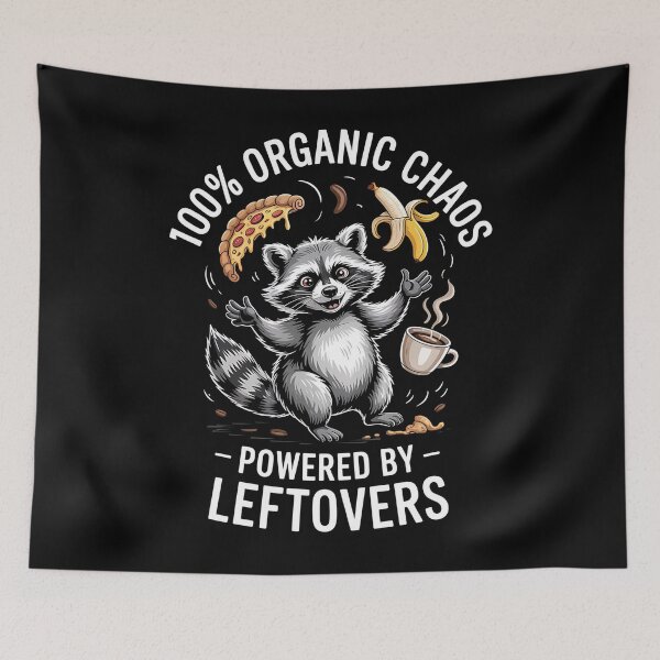 Item preview, Organic chaos - simply raccoon - Got raccoon - Funky raccoon - Do it with raccoons - Raccoon for all - Inspired by raccoon - Easy raccoon designed and sold by JansenGS.