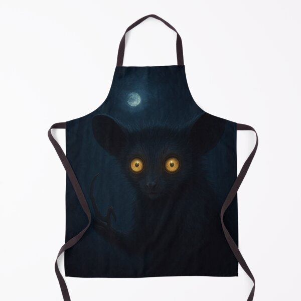 Item preview, Aye-Aye Lemur at Night – Rare Madagascar Nocturnal Wildlife designed and sold by NocturnalNook.