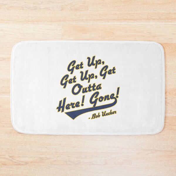 Item preview,  Bob Uecker - Get Up Get Up Get Outta Here Gone designed and sold by RessieWuckert.