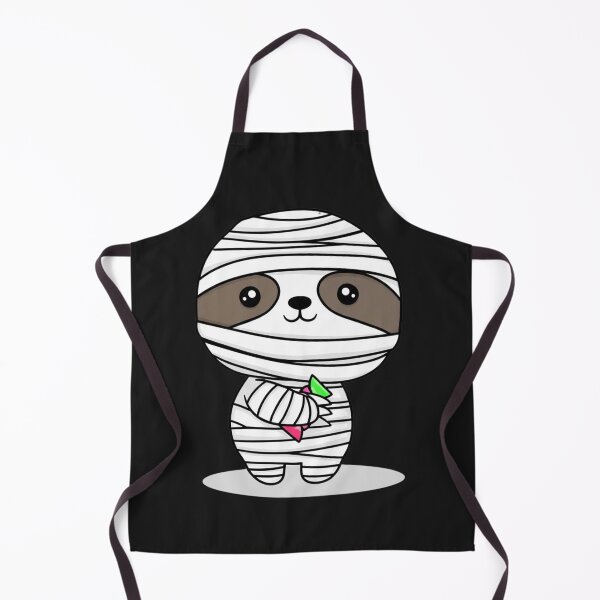 Item preview, Cute Chibi Sloth Mummy with Candy | Kawaii Halloween Pastel Design designed and sold by ColorSplash123.