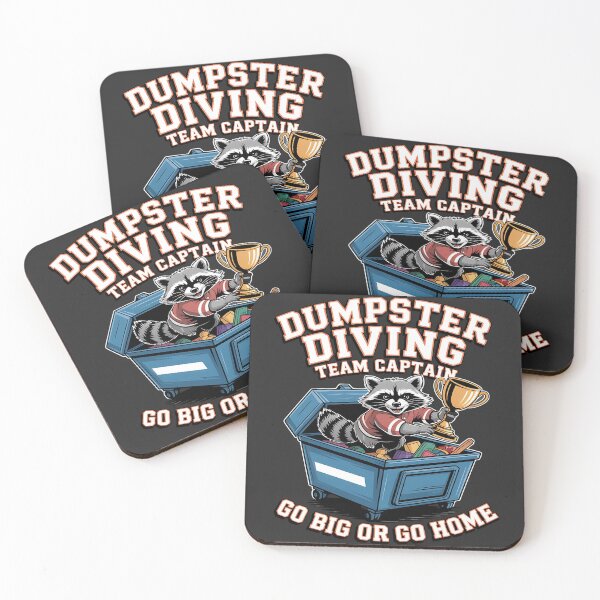 Item preview, Dumpster diving - I love raccoon - Raccoon now - Free raccoon - Raccoon only - Live raccoon - Just do raccoon - Funky raccoon - Enjoy raccoon - Raccoon for you - Raccoon forever designed and sold by JansenGS.
